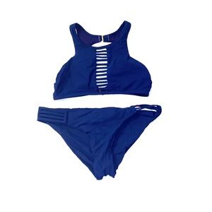 Red Carter Cage bathing suit